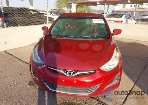 2015 Hyundai Elantra Se из США, поврежденный, VIN 5NPDH4AEXFH643978